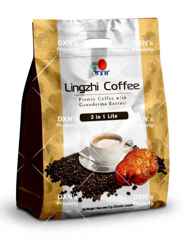 Café Lingzhi 3 em 1 Lite DXN